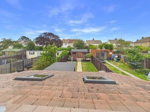 REAR ASPECT FROM BEDROOM ONE- click for photo gallery